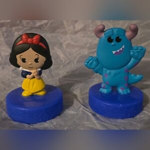 Snow White & Sully McDonalds 70th Disneyland Anniversary Character Figurine Set